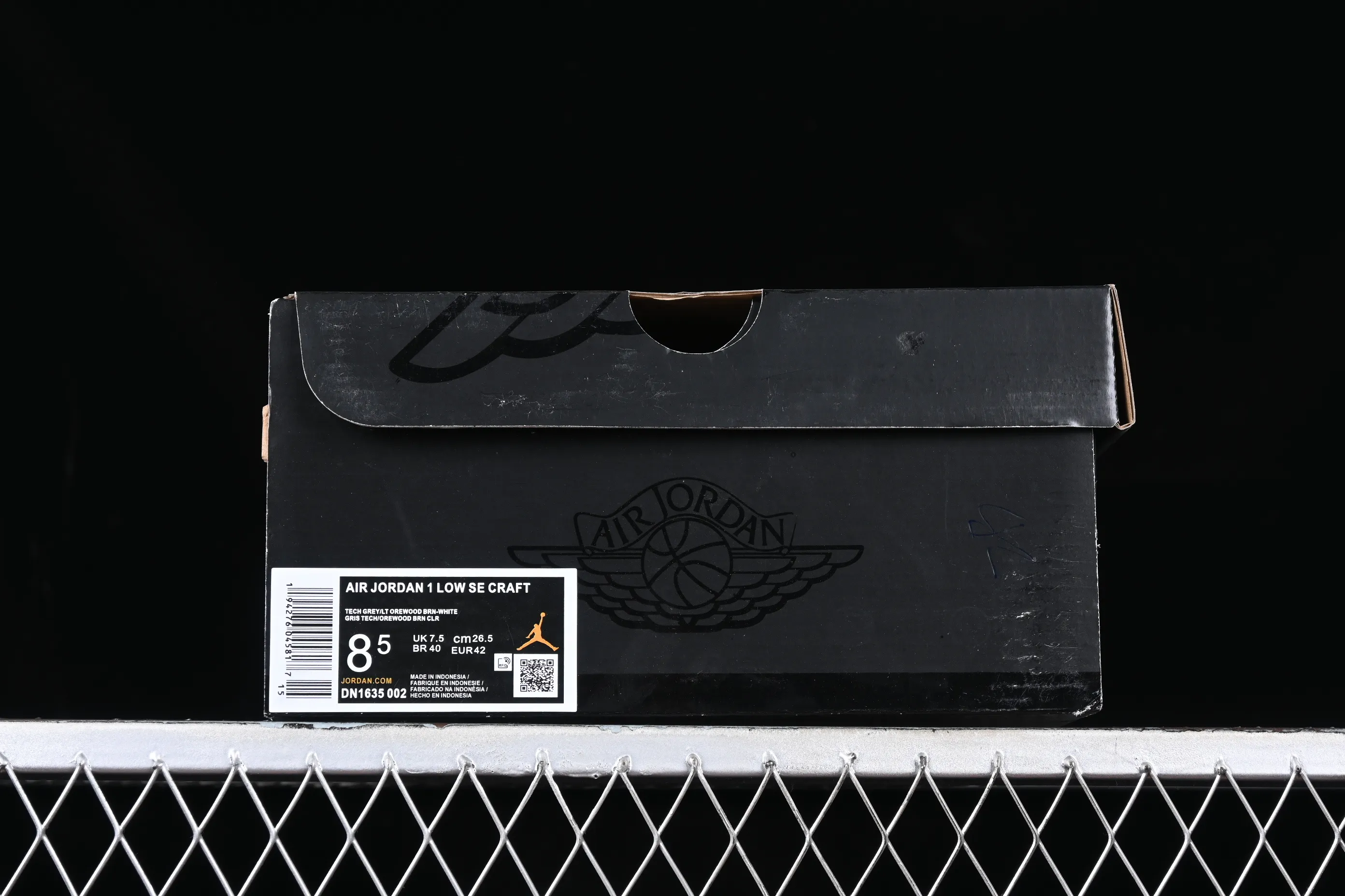 All categories Air Jordan Jordan series basketball shoes Air Jordan 1 Low Air Jordan 1 Low OG EX "Tech Grey" AJ1 Joe 1 white gray ancient culture casual sports sneakers DN1635-002